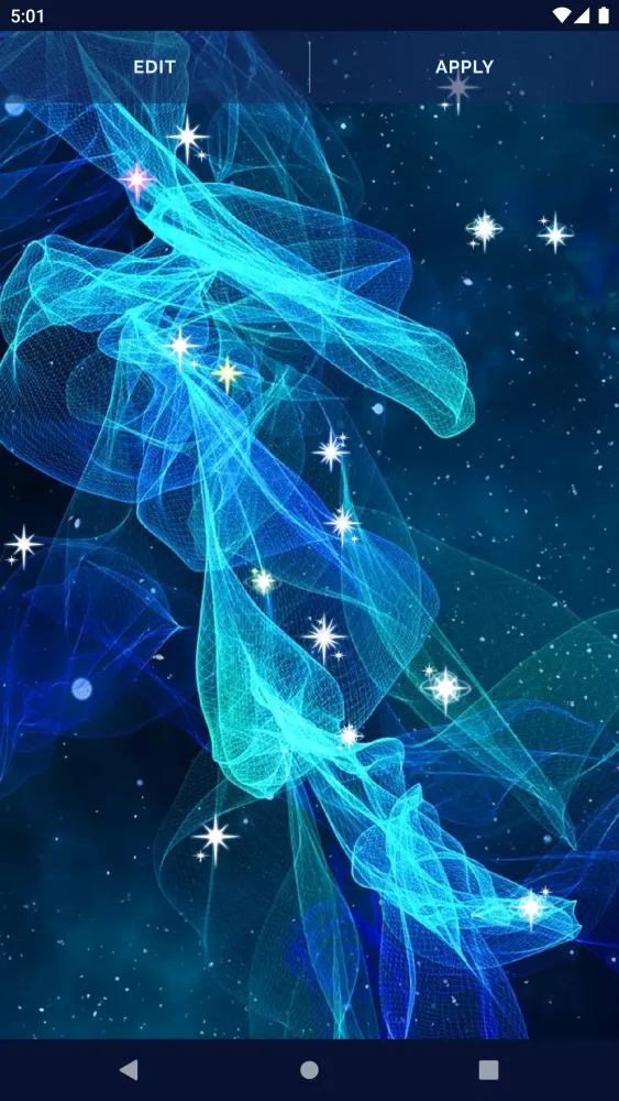 Galaxy Universe Live Wallpaper Screenshots