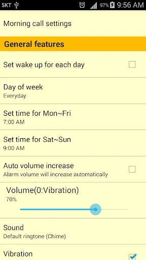 Скриншоты Speaking Alarm Clock
