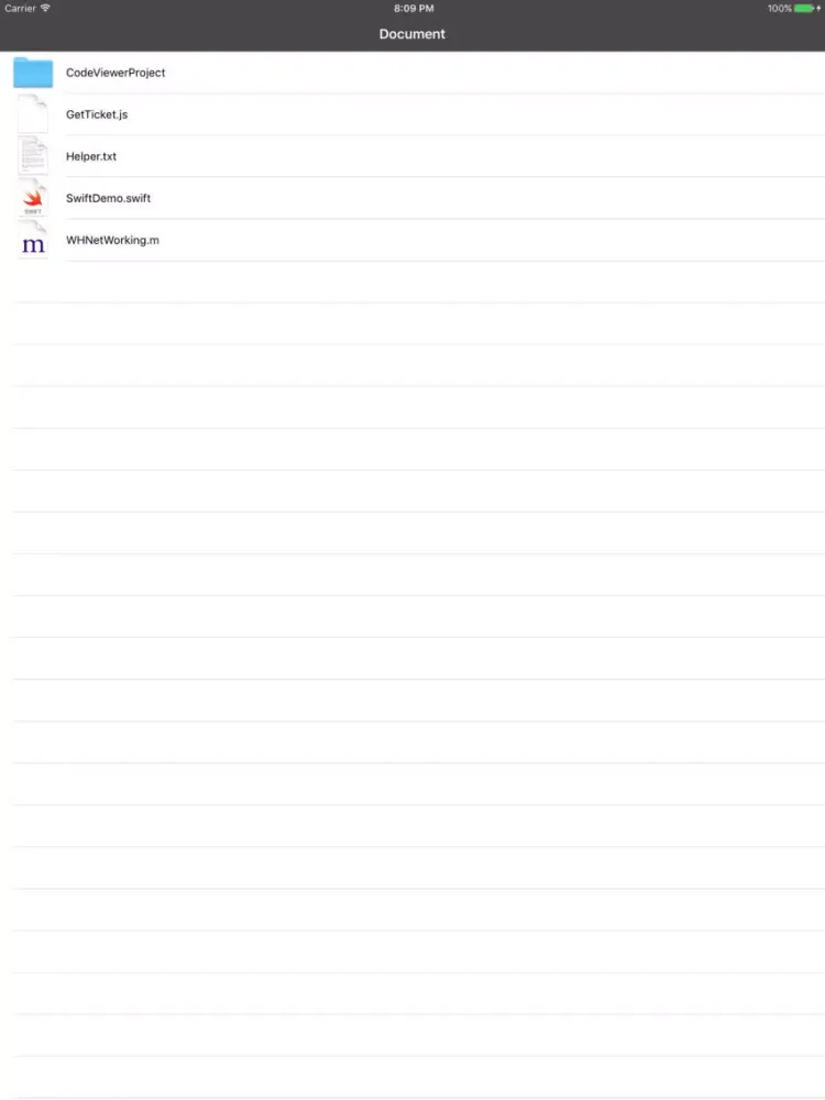 Code Viewer - lightness code reader iPad 스크린샷