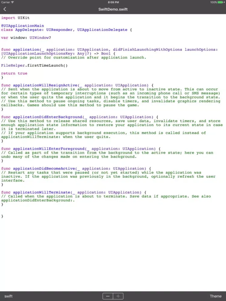 Code Viewer - lightness code reader iPad 스크린샷