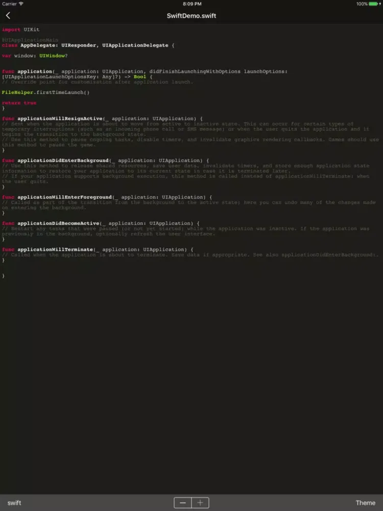 Code Viewer - lightness code reader iPad 스크린샷