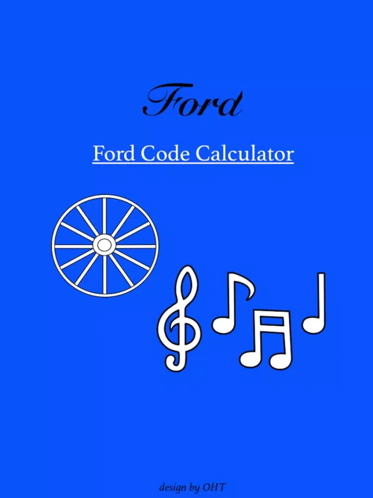 Tangkapan layar Ford Radio Code Online Version iPad 