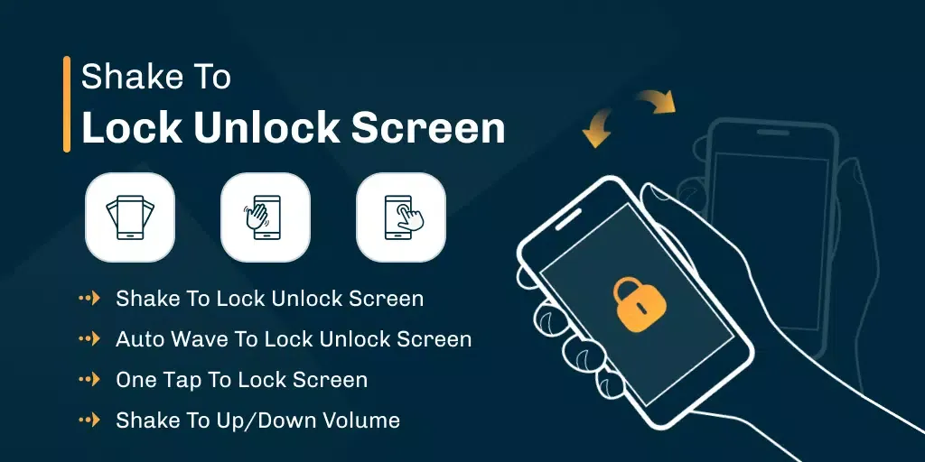 Screenshot di Shake To Lock Unlock Screen