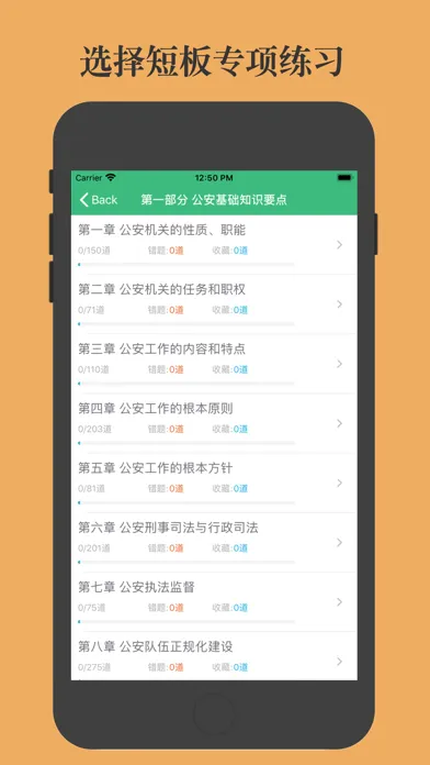 Zrzuty ekranu 公安基础知识