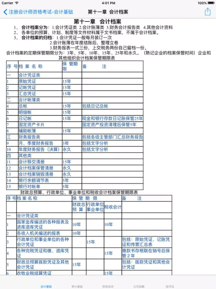 注册会计师资格考试大全-知识点、模拟真题 iPad 应用截图