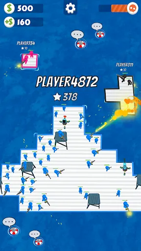 War of Rafts: Crazy Sea Battle スクリーンショット