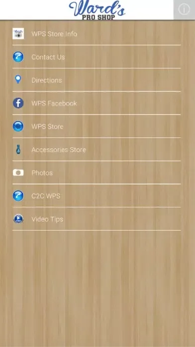 Ward's Pro Shop應用截圖