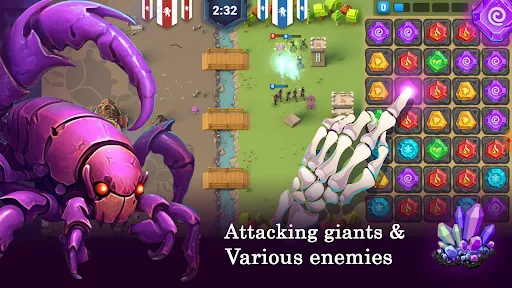 Tangkapan layar Warkings - match battle