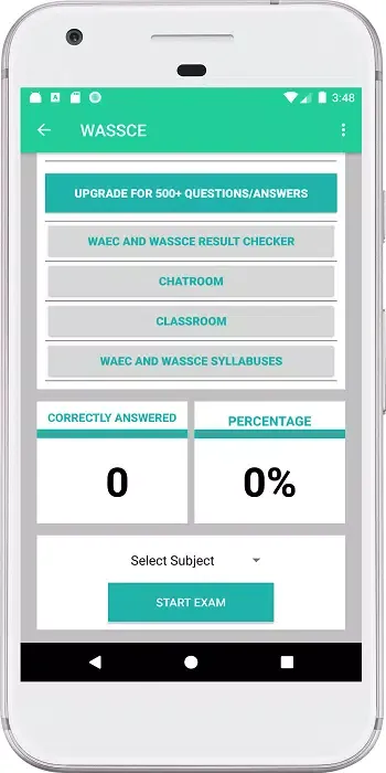 WASSCE Weeglo Screenshots