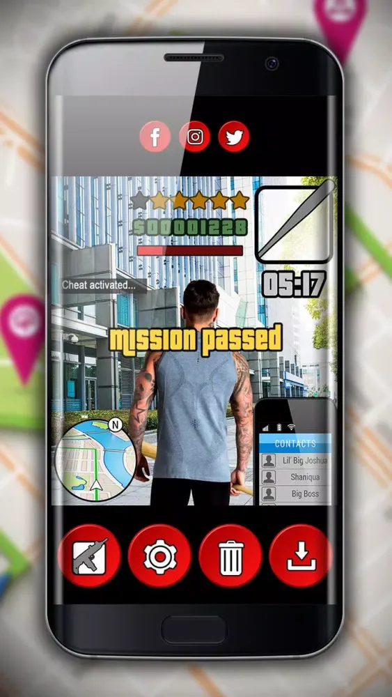 Wasted Photo Editor - Grand Theft Gangster Maker سکرین شاٹس