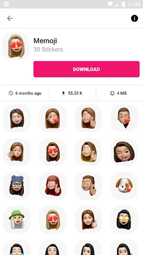3D Emojis Stickers - WASticker Screenshots