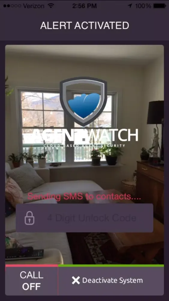 Screenshot di Agent Watch