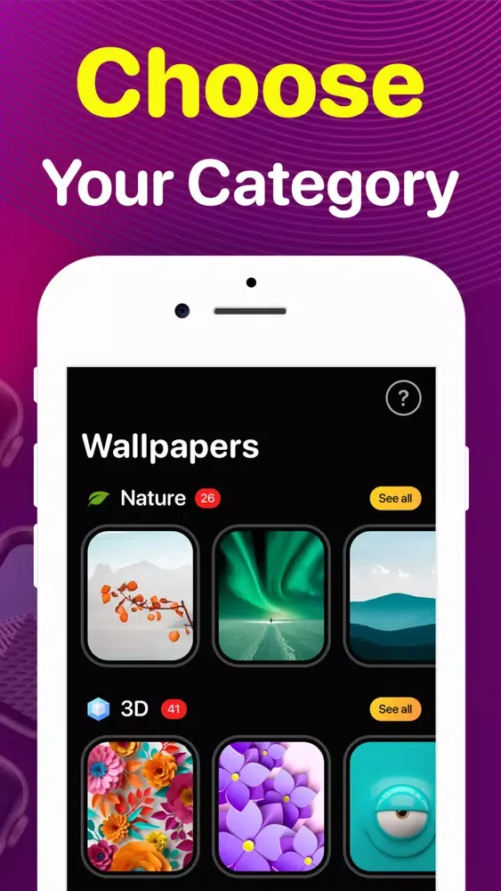 Watch Faces: Wallpaper Gallery Screenshots