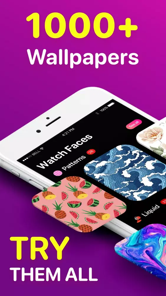 Watch Faces: Wallpaper Gallery Screenshots