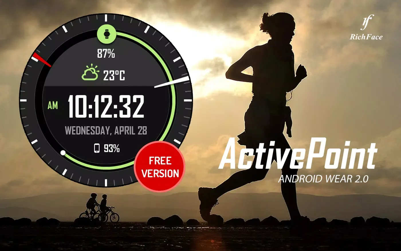 Capturas de pantalla de Active Point Watch Face