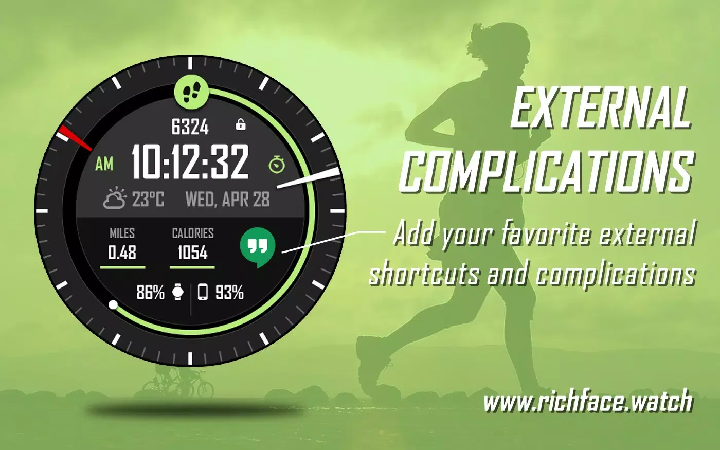 Capturas de pantalla de Active Point Watch Face