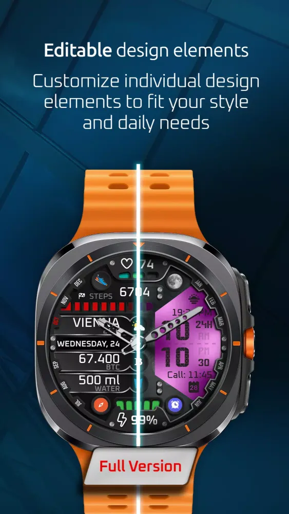 Capturas de pantalla de TimeCast Watch Face Lite