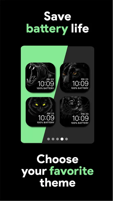Watch Faces Wallpaper App スクリーンショット