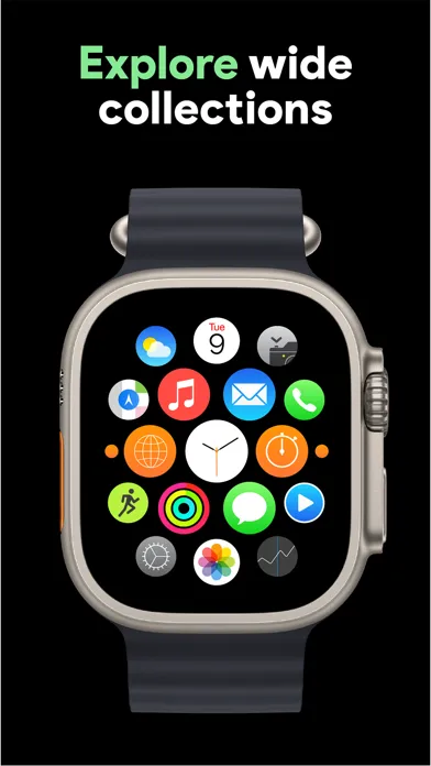 Watch Faces Wallpaper App スクリーンショット
