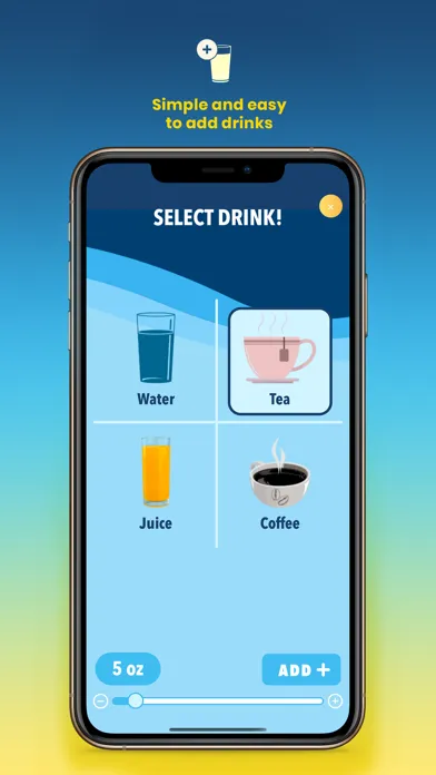 Zrzuty ekranu # 1 Water App & Daily Tracker
