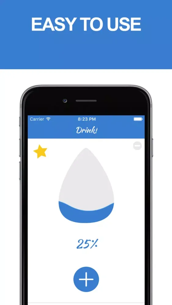 Water balance tracker - drink reminder स्क्रीनशॉट