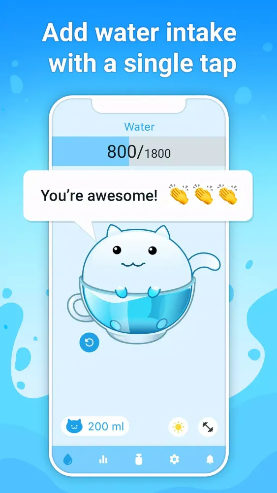 Water tracker & drink water স্ক্রিনশট