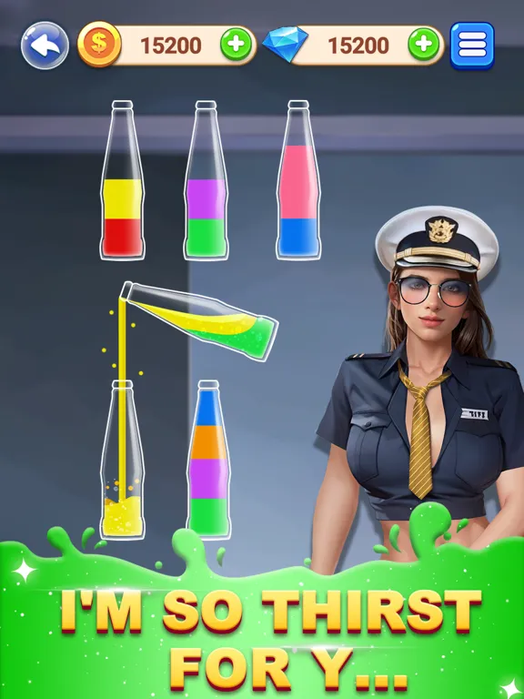 Bad Girl Cocktail Puzzle iPad  Ekran Görüntüleri