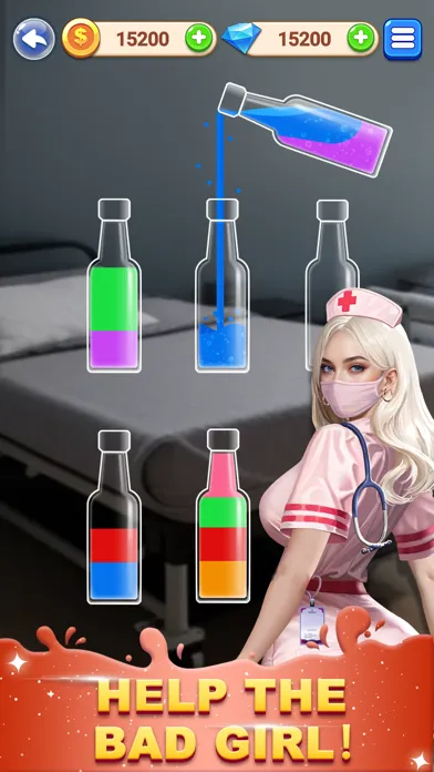 Bad Girl Cocktail Puzzle Ekran Görüntüleri