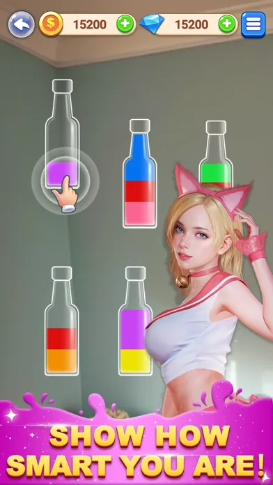 Bad Girl Cocktail Puzzle Ekran Görüntüleri