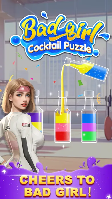 Bad Girl Cocktail Puzzle Ekran Görüntüleri