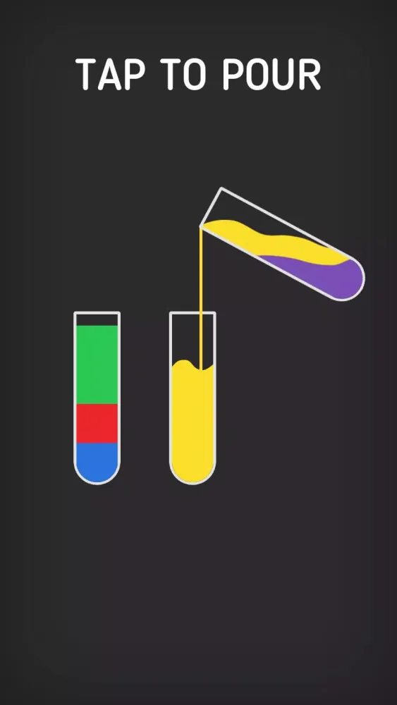 Water Sort - Color Sort Puzzle 스크린샷