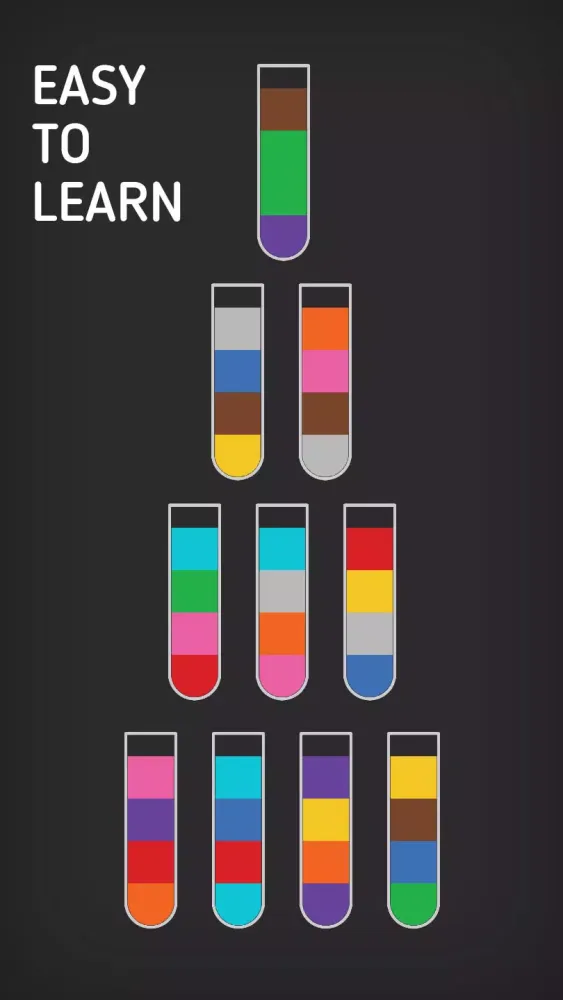 Water Sort - Color Sort Puzzle 스크린샷