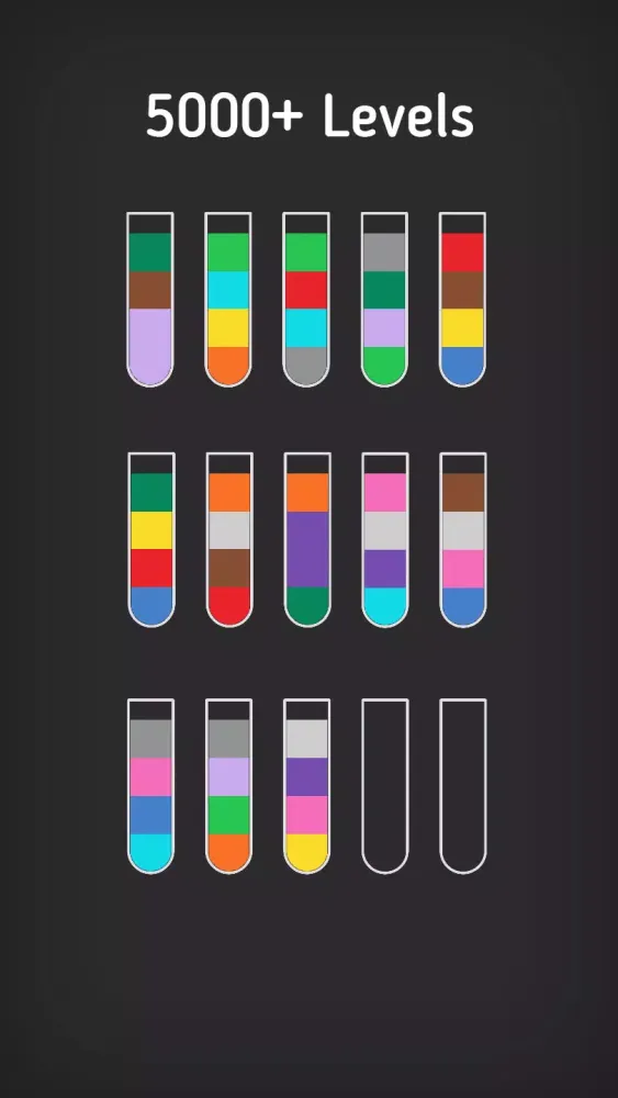 Water Sort - Color Sort Puzzle 스크린샷