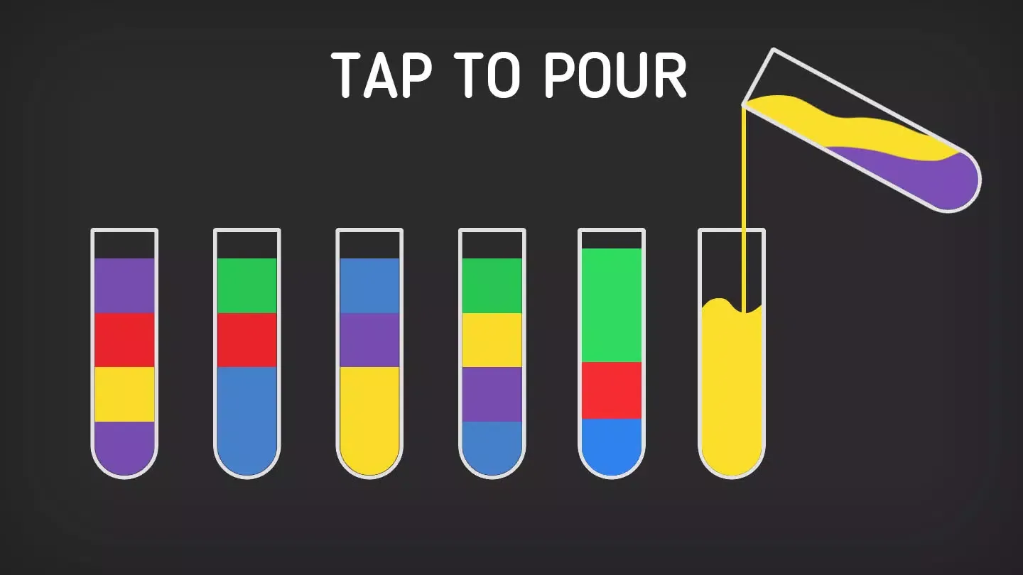 Water Sort - Color Sort Puzzle 스크린샷