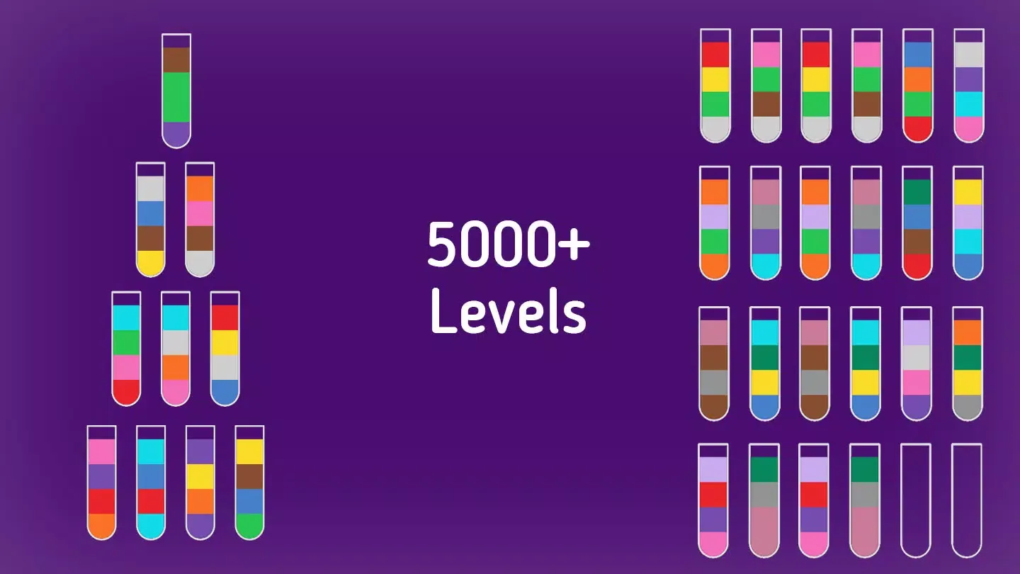 Water Sort - Color Sort Puzzle 스크린샷