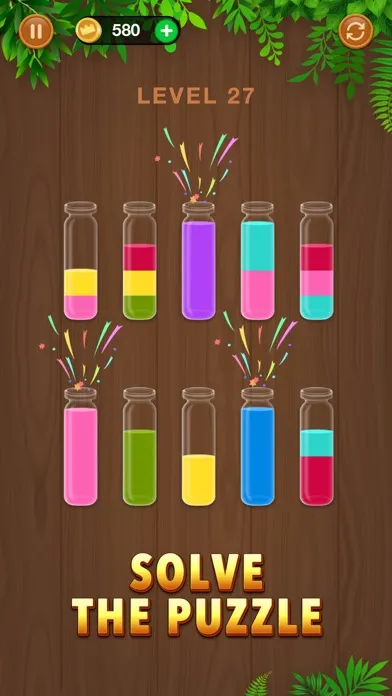 Tangkapan skrin Sort Em All - Water Puzzle