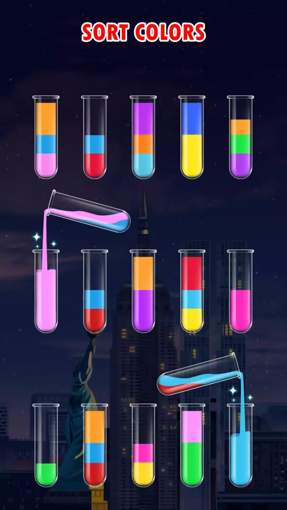 Capturas de pantalla de Color Sort - Water Puzzle