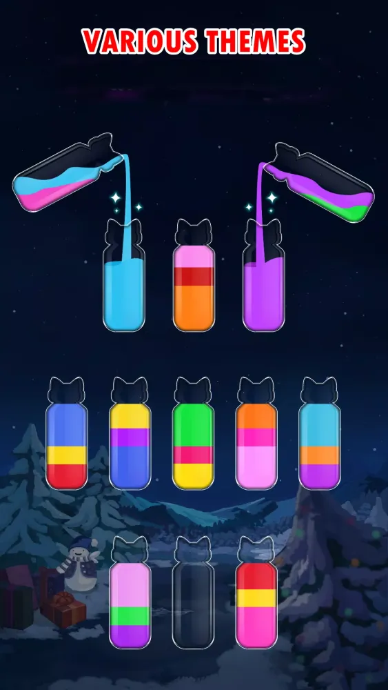 Capturas de pantalla de Color Sort - Water Puzzle
