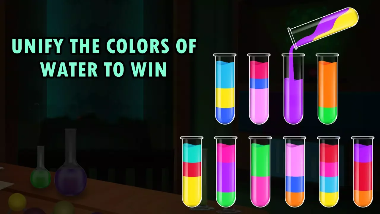 Capturas de pantalla de Color Sort - Water Puzzle