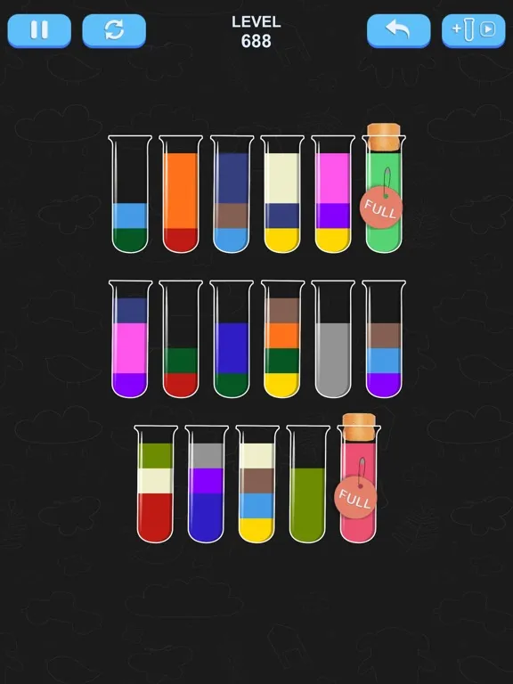تصاویر Water Sort - Puzzle Games iPad 