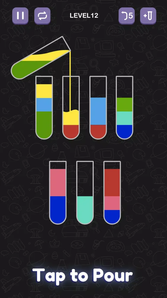 Water Sort Puzzle 스크린샷