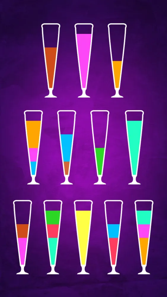 Water Sort سکرین شاٹس