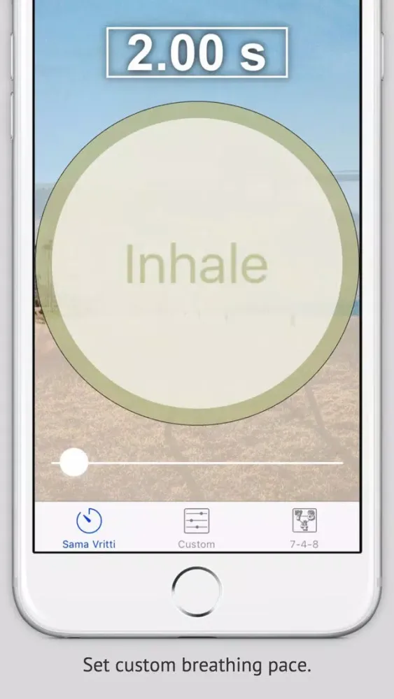 Ảnh chụp màn hình của RelaXhale - Relaxing, Calming breathing exercise to reduce stress [Free]