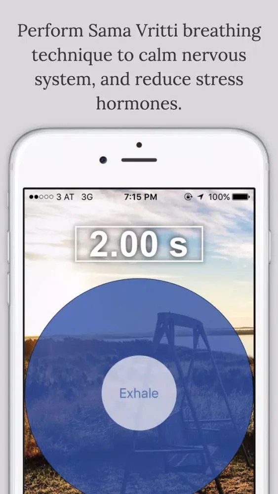 RelaXhale - Relaxing, Calming breathing exercise to reduce stress應用截圖
