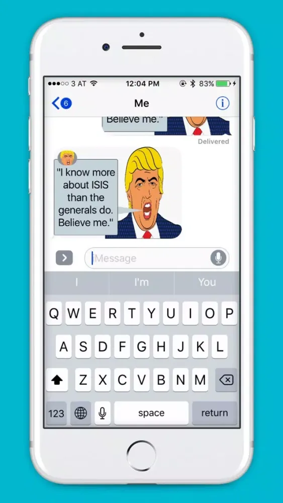 ภาพหน้าจอของ Trumpisms