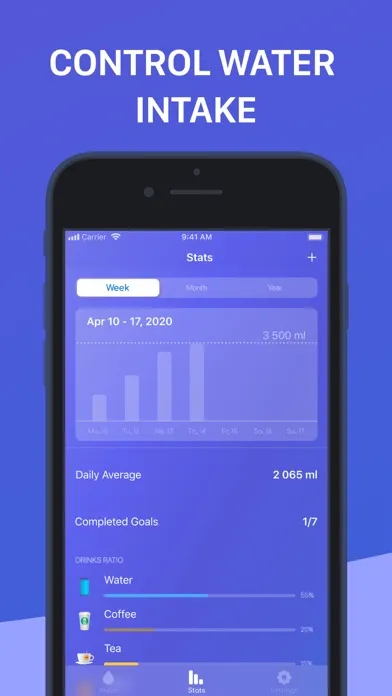 Water Reminder: Daily Tracker Ekran Görüntüleri