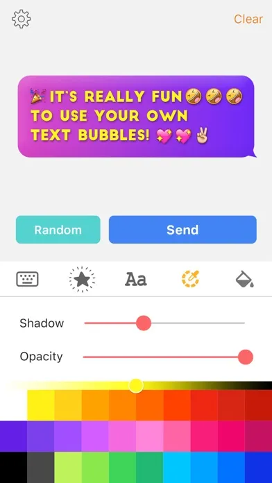 Color Text Messages- customizer colorful texting スクリーンショット