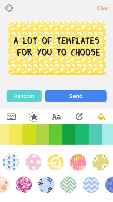 Color Text Messages- customizer colorful texting スクリーンショット