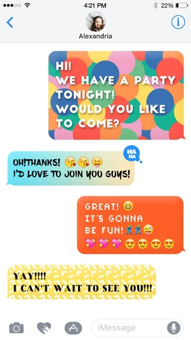 Color Text Messages- customizer colorful texting スクリーンショット