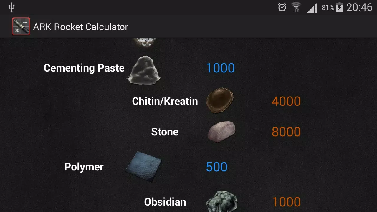 Capturas de pantalla de Rocket Calculator ARK